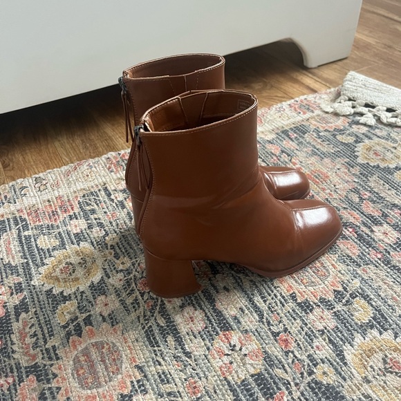 Vera Moda Tan women’s ankle boot - Picture 2 of 8